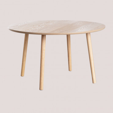 Wooden Coffee Table Docc Natural Wood - Sklum