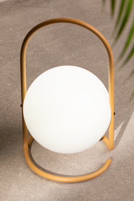 Wireless LED table lamp in polyethylene Balum