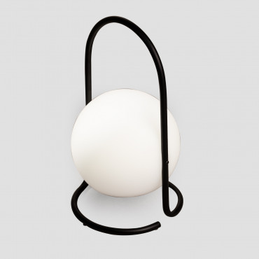 Wireless Led Table Lamp Balum Black - Sklum