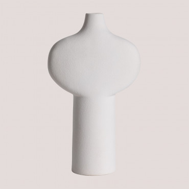 Ceramic Vase Complete The Decoration Of All Kinds Of Rooms With The Personal And Elegant Touch Provided By The Ceramic Vase Boal White - Sklum
