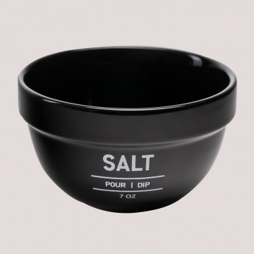 Ceramic Salt Shaker Yorts Black - Sklum