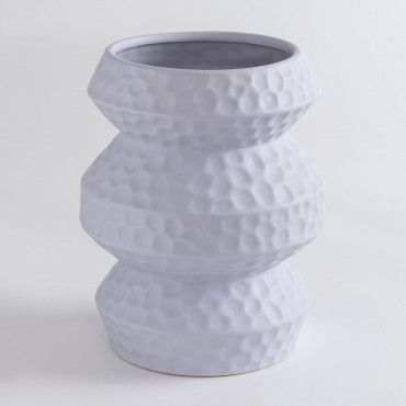 Ceramic Vase Ayariz White - Sklum