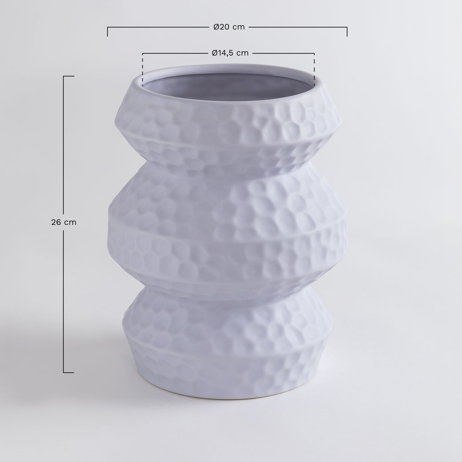 Ceramic Vase Ayariz , MEASURES