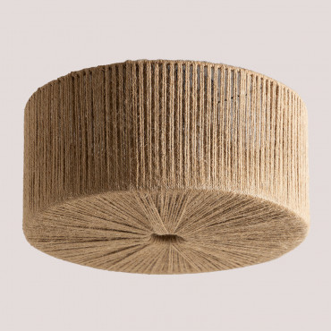 Ceiling Light In Yarcuy Natural Rope Natural - Sklum
