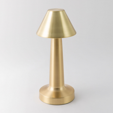 Cordless Led Table Lamp Isobol Golden - Sklum