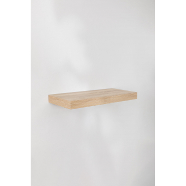 Set Of 3 Wall Shelves Jario Brown Oak - Sklum