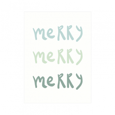 Set Of 3 Christmas Decorative Prints Belene (50x70 And 30x40cm) B & Sin Marco - Sklum