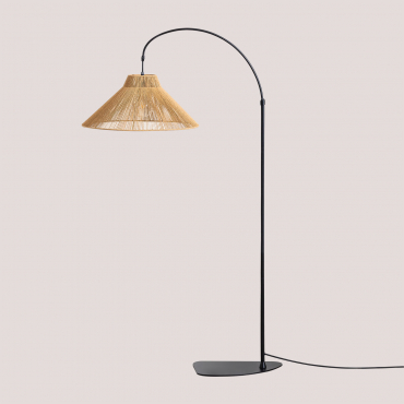 Sopant Floor Lamp Black & A - Sklum