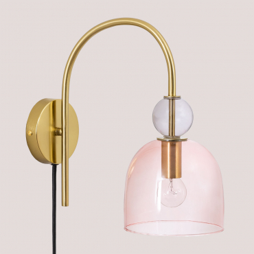 Crystal Wall Lamp Bezany Colors Multicolor Fresh - Sklum