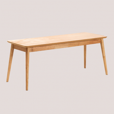Wooden Bench Betta Natural Wood - Sklum