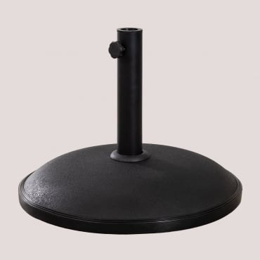 Concrete Umbrella Base In Zante Black - Sklum