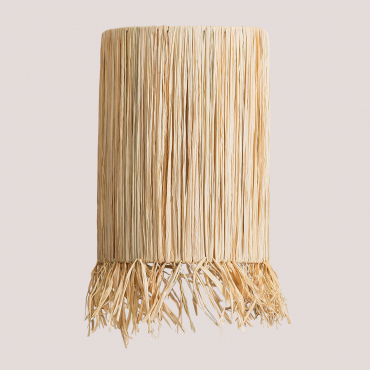 Wall Light In Raffia Bellver Natural - Sklum