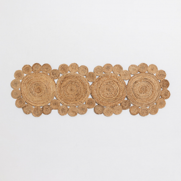 Otilie Jute Headboard For 150 Cm Bed Jute & 150 Cm - Sklum