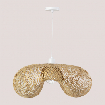 Bamboo Ceiling Lamp Kariba Natural - Sklum