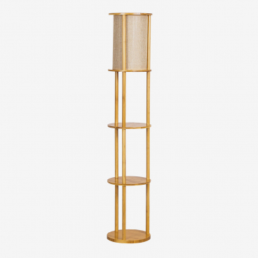 Qepis Floor Lamp Natural - Sklum