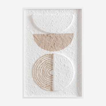Decorative Picture In Relief (40x60 Cm) Salander A - Sklum