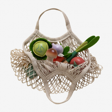 Griner Kids Wooden Vegetable Set Multicolor Classic - Sklum