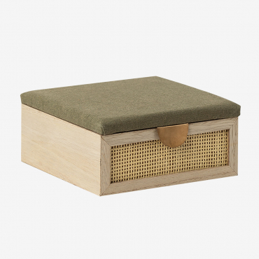 Elliot Wood Box Army Green - Sklum