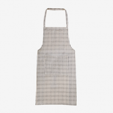 Oziel Cotton Apron Beige Cream - Sklum