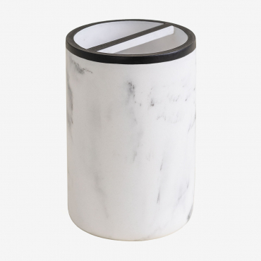 Portacepillos Yaele White - Sklum