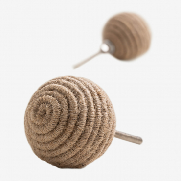Set Of 2 Pulls Leryn Jute - Sklum