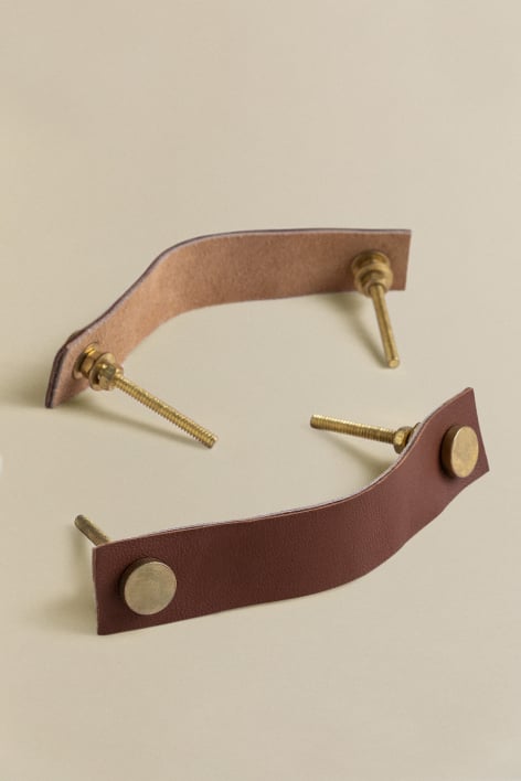 Set of 2 Teroy leather handles