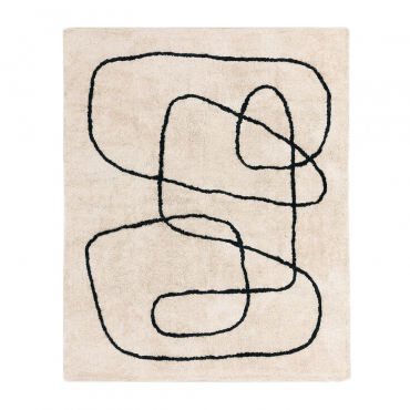 Cotton Rug Edith 150 X 190 Cm - Sklum