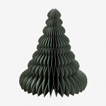 Paper Christmas Tree Noelle Green Bay & ↑15 Cm - Sklum