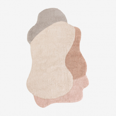 Cotton Rug (245x147 Cm) Suria Natural Colors - Sklum