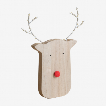 Decorative Led Reindeer Clerbi Natural - Sklum