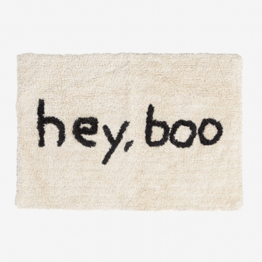 Cotton Bath Mat (60 X 40 Cm) Heyb Beige Cream - Sklum