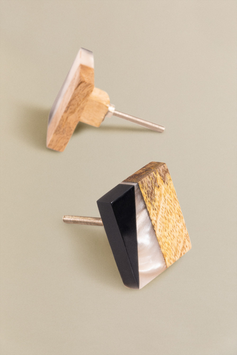 Set of 2 Aloeb resin handles
