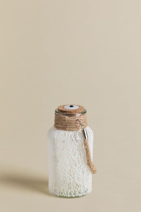 Gada glass jar with LED lights