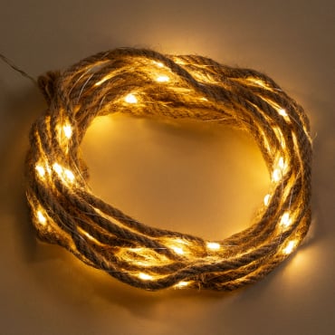 Led String Garland Edvim Natural - Sklum