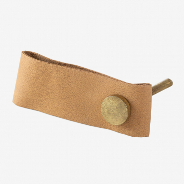Set Of 2 Leather Handles Norvyng Brown Latte - Sklum