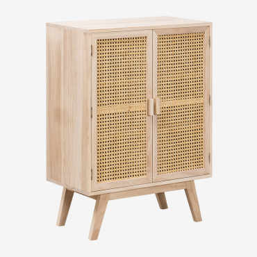 Wooden Cupboard Ralik Design Natural Wood - Sklum