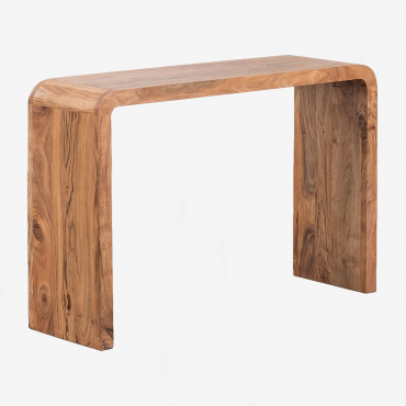 Acacia Wood Console Vacry Acacia Brown - Sklum