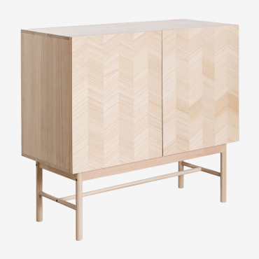 Garrik Wooden Sideboard Natural - Sklum