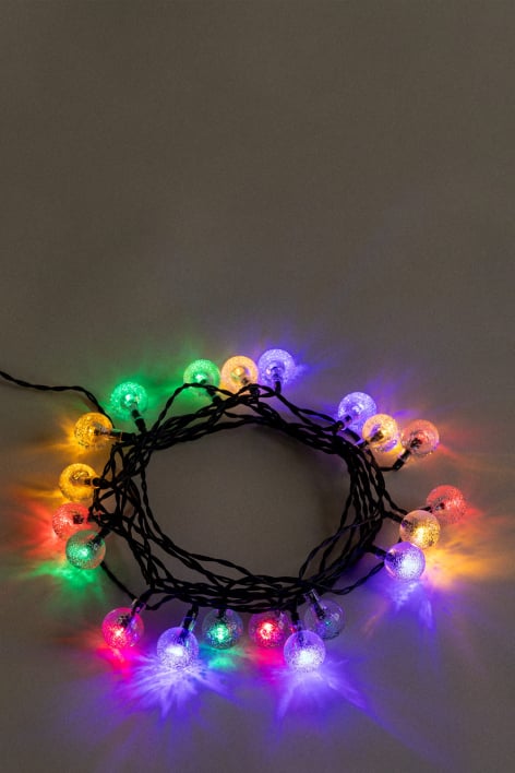 LED garland with 2 M solar charger Aury