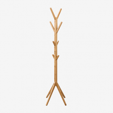 Bamboo Floor Coat Stand Gaizka Bamboo - Sklum