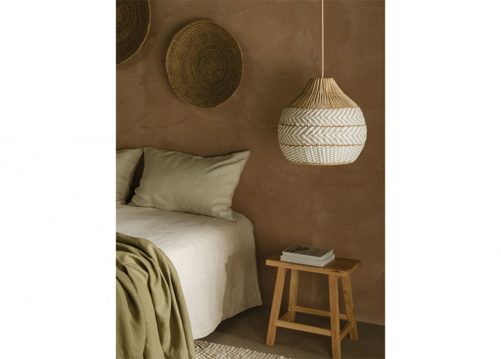 Llaury woven rattan lamp shade