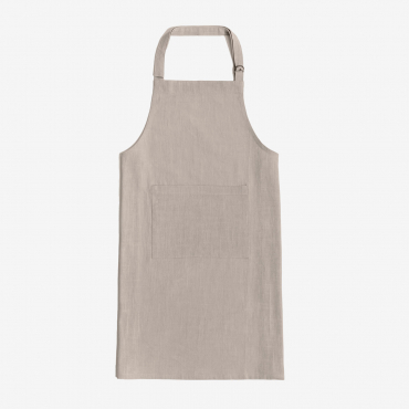Cotton Apron Nedeliya Sand Grey - Sklum