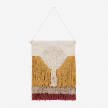 Cotton Wall Tapestry Will Multicolor Classic - Sklum