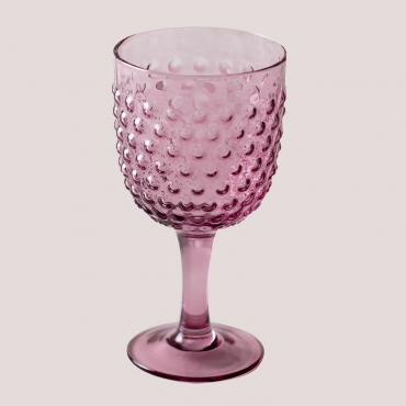 Pack Of 4 Sherry Glasses 32 Cl Ticris Hydrangea Pink - Sklum