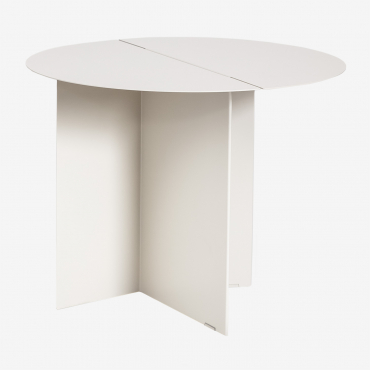 Gromit Round Steel Side Table Ø50 Cm - Sklum