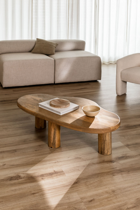 Larabeya mango wood coffee table