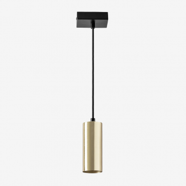 Baysal Metal Ceiling Lamp Golden - Sklum