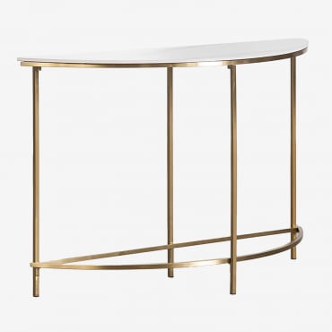 Steel Hallway Piece Debiky Matte Gold - Sklum