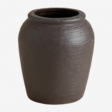 Sauzon Ceramic Vase ↑19 Cm - Sklum