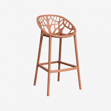 Ores High Stool Rusty & ↑75 Cm - Sklum